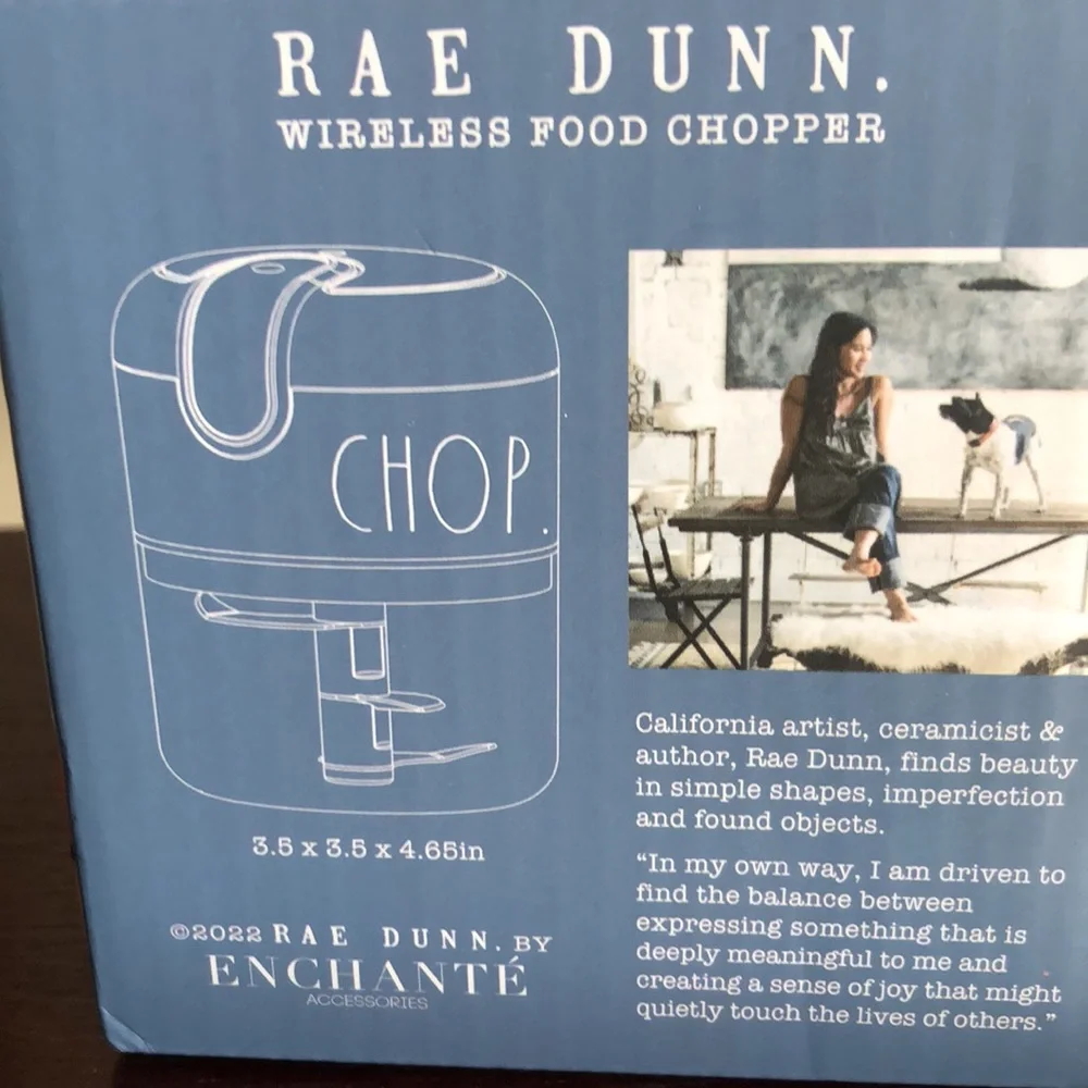 Rae Dunn Mini Food Chopper
